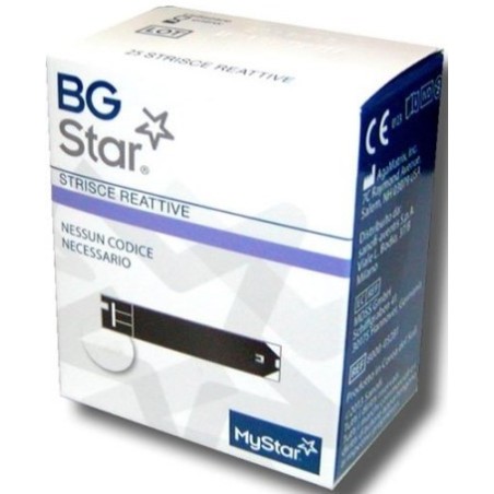 Bg Star 25 Strisce Reattive Glucosio Bg Star 25 Strisce Reattive Glucosio