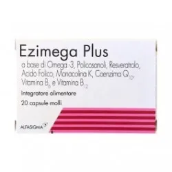 Ezimega Plus 20 capsule integratore per il colesterolo