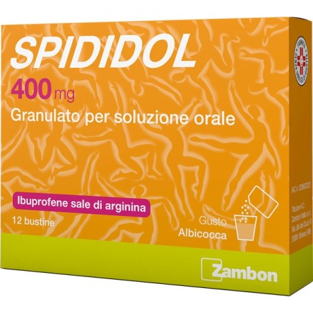 Spididol 12 Buste 400mg Albicocca Spididol 12 Buste 400mg Albicocca