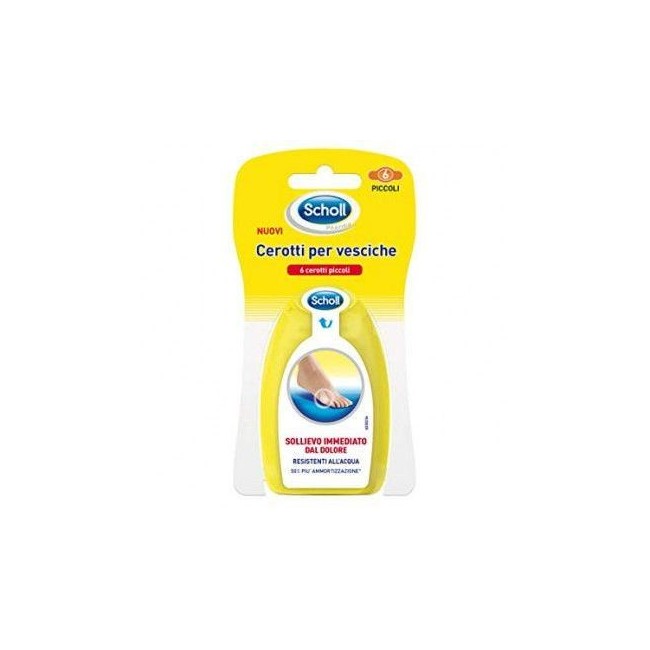 Dr scholl cerotto per vesciche piccoli 6 pezzi Dr scholl cerotto per vesciche piccoli 6 pezzi