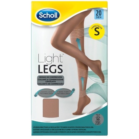 Scholl light legs calze compressione 20 denari L nero Scholl light legs calze compressione 20 denari L nero