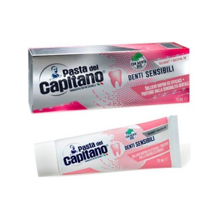 Pasta del capitano dentifricio denti sensibili 75ml
