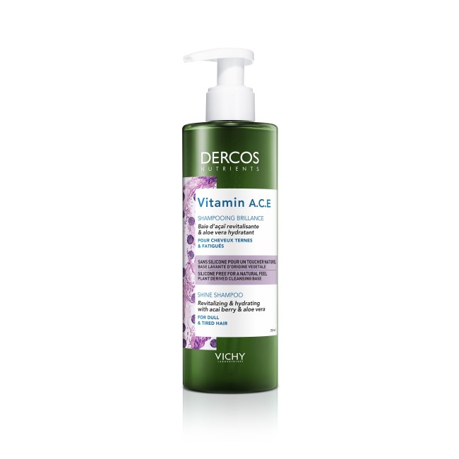 Vichy Dercos Nutrients Shampoo Vitamin Illuminante 250ml