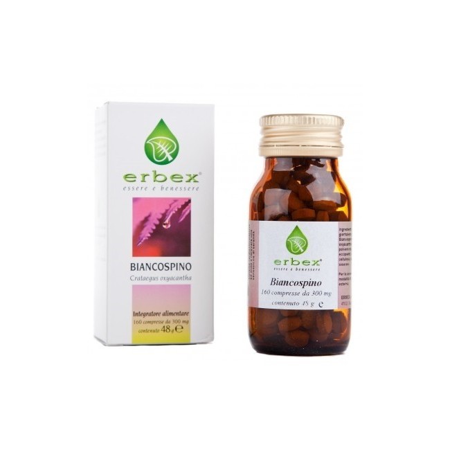 Erbex Biancospino 160 Compresse