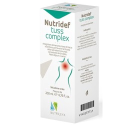 Nutridef tuss complex sciroppo per la tosse grassa 200 ml