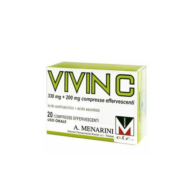 Vivin C 20 Compresse Effervescenti 330mg+200mg