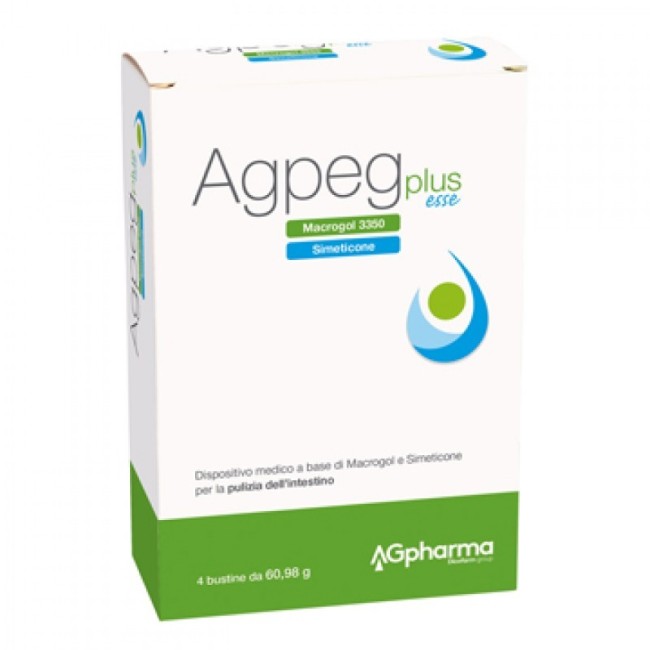 Agpeg Plus Macrogol 3350 4 Bustine 60 G Agpeg Plus Macrogol 3350 4 Bustine 60 G