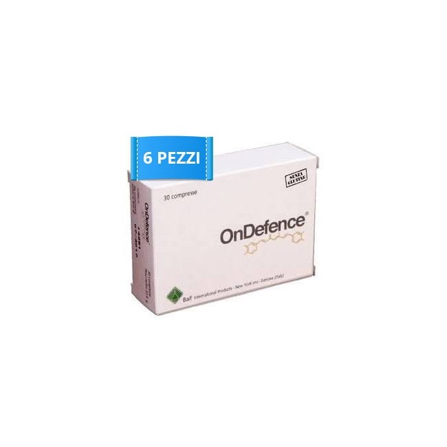 Ondefence 30 Compresse 6 Pezzi Ondefence 30 Compresse 6 Pezzi