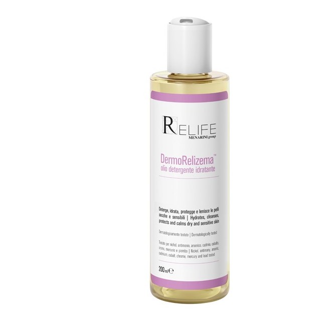 Dermorelizema olio detergente idratante 200 ml Dermorelizema olio detergente idratante 200 ml