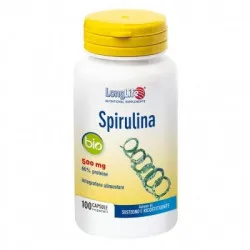 Longlife Spirulina Bio integratore 100 capsule