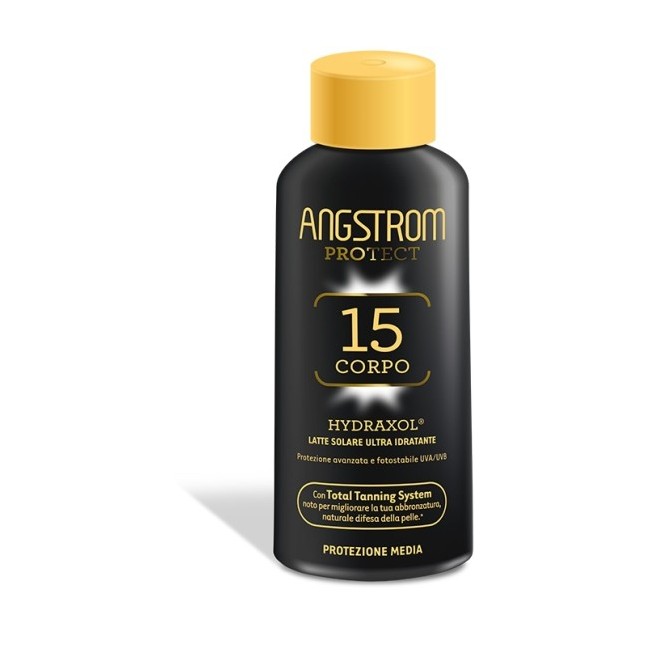 Angstrom Protect Hydraxol Latte Solare Ultra-idratante Corpo SPF 15 200 ml Angstrom Protect Hydraxol Latte Solare Ultra-idratante Corpo SPF 15 200 ml