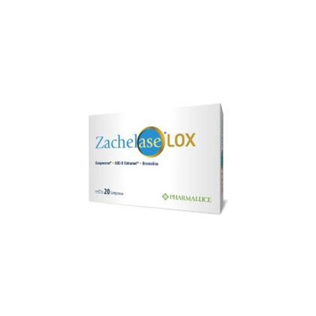 Zachelase lox integratore 20 compresse Zachelase lox integratore 20 compresse