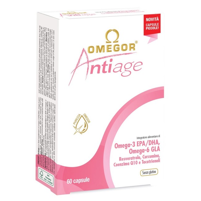 Omegor Antiage integratore antiossidante 60 perle