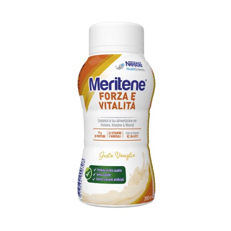Meritene Forza e Vitalità drink liquido vaniglia Meritene Forza e Vitalità drink liquido vaniglia