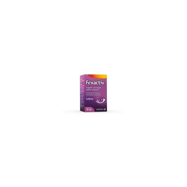 Fexactive collirio 10 monodose 0,5ml Fexactive collirio 10 monodose 0,5ml