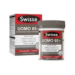 Swisse uomo 65+ 30 compresse integratore di vitamine