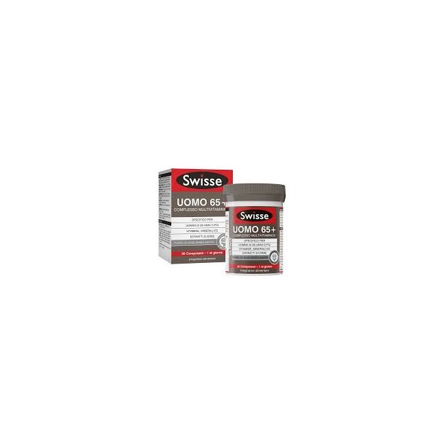 Swisse uomo 65+ 30 compresse integratore di vitamine Swisse uomo 65+ 30 compresse integratore di vitamine