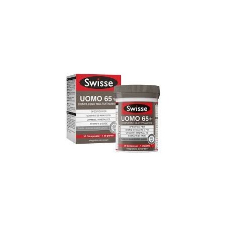 Swisse uomo 65+ 30 compresse integratore di vitamine Swisse uomo 65+ 30 compresse integratore di vitamine