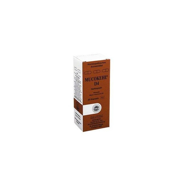 Mucokehl D4 20 capsule Sanum Mucokehl D4 20 capsule Sanum