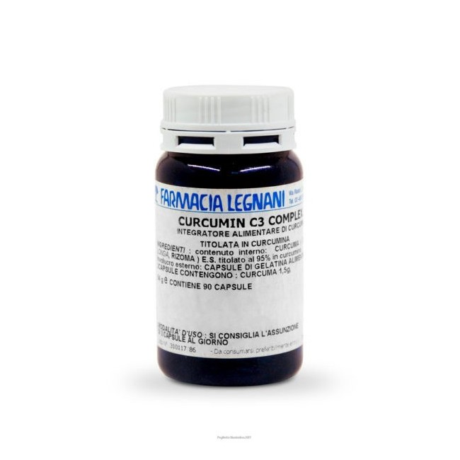 Legnani Curcumin C3 integratore 90 capsule Legnani Curcumin C3 integratore 90 capsule