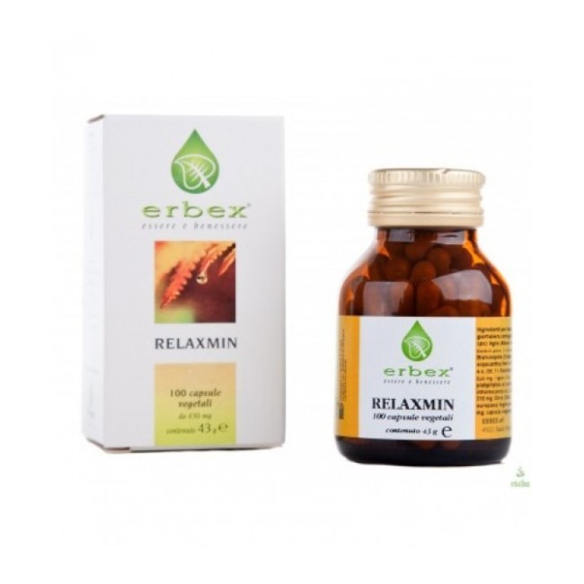 Erbex Relaxmin 100 capsule 430 mg Erbex Relaxmin 100 capsule 430 mg