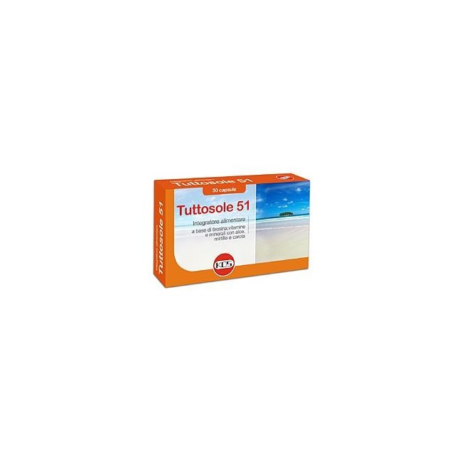 Kos Tuttosole 51 integratore 30 capsule
