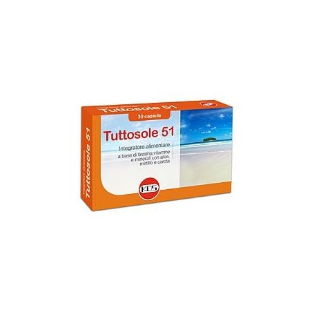 Kos Tuttosole 51 integratore 30 capsule