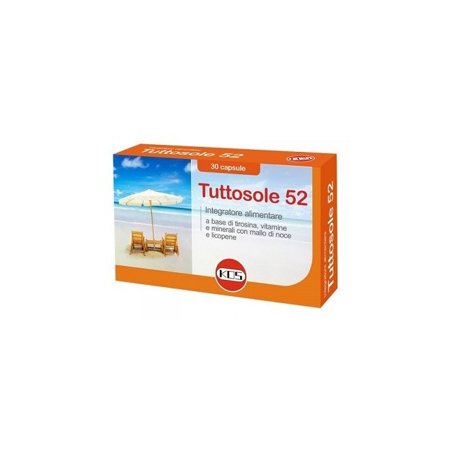 Tuttosole 52 integratore 30 capsule Tuttosole 52 integratore 30 capsule