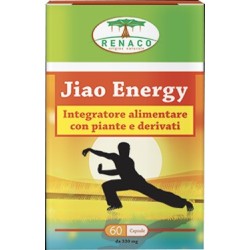 Renaco Italia Jiao energy 60 capsule integratore energetico