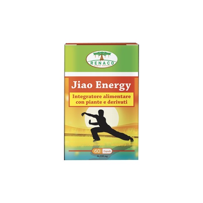 Renaco Italia Jiao energy 60 capsule integratore energetico