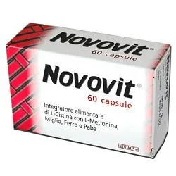 Farmakon Novovit 60 capsule integratore per la caduta dei capelli