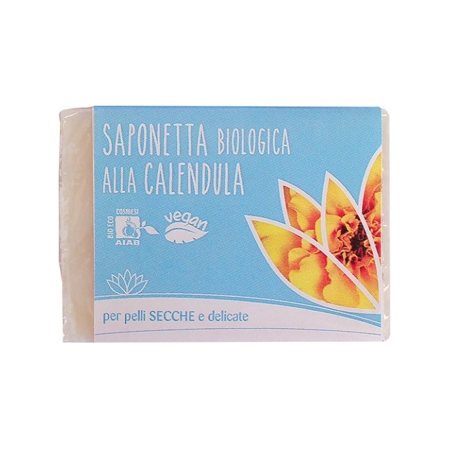 Fior Di Loto Saponetta Calendula 100g Fior Di Loto Saponetta Calendula 100g