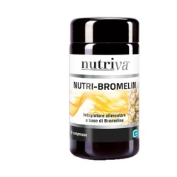 Nutriva nutri bromelin 30 compresse