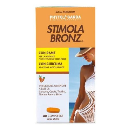 Stimolabronz 30 compresse integratore abbronzante Stimolabronz 30 compresse integratore abbronzante