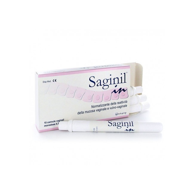 Saginil In Cannula Vaginale 4,5x10p