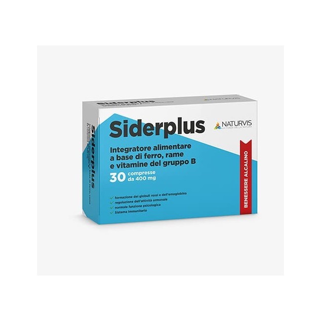 Siderplus 30 compresse 12 g