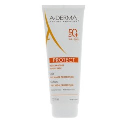 Aderma protect latte protezione solare pelli delicate 50+ 250 ml