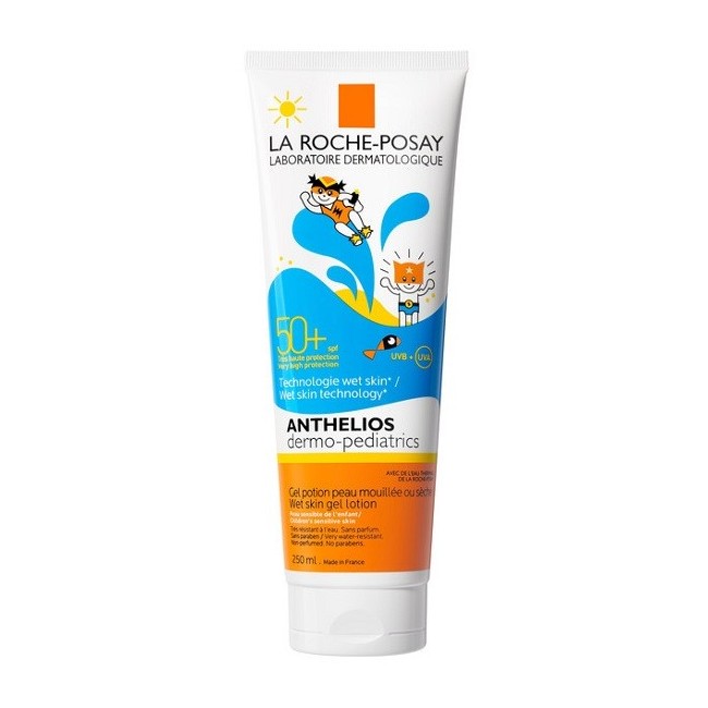 Anthelios dermo-ped wetskin protezione solare spf50+ 250 ml Anthelios dermo-ped wetskin protezione solare spf50+ 250 ml