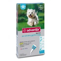 Advantix spot on 1 pipetta 1 ml cani da 4 a 10 kg