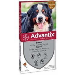 Advantix spot on 4 pipette 6 ml cani da 40 a 60 kg