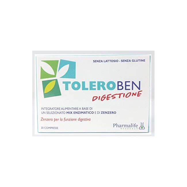 TOLEROBEN DIGESTIONE 30 COMPRESSE TOLEROBEN DIGESTIONE 30 COMPRESSE