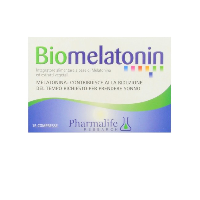 BIOMELATONIN 15 COMPRESSE BIOMELATONIN 15 COMPRESSE