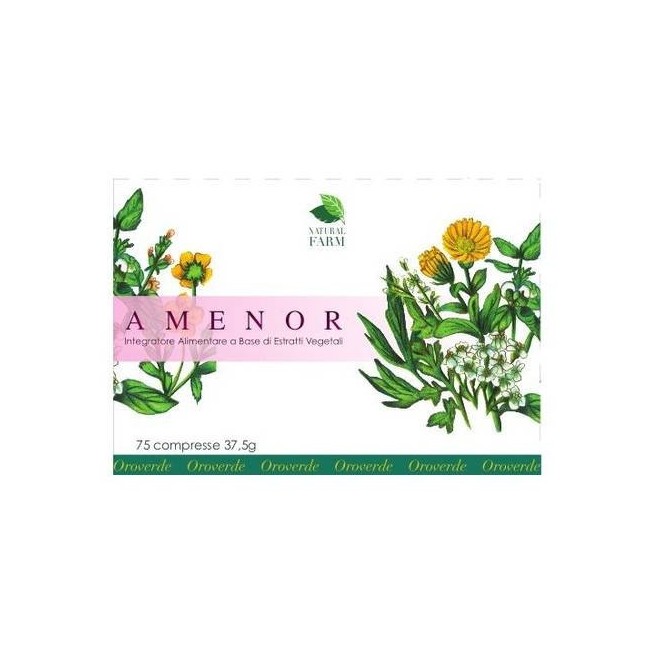 AMENOR 75 COMPRESSE 37,5 G
