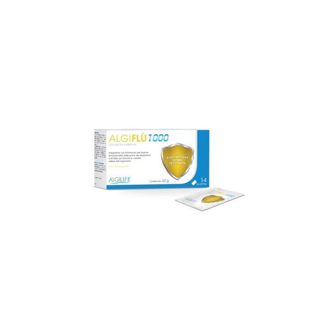 Algilife Algiflu' 1000 14 bustine per le difese immunitarie