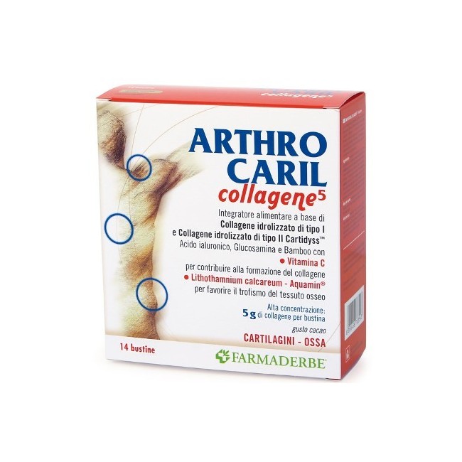Arthrocaril collagene integratore 14 bustine Arthrocaril collagene integratore 14 bustine