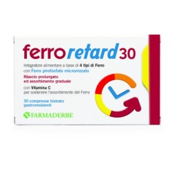 Farmaderbe Ferro retard 30 compresse