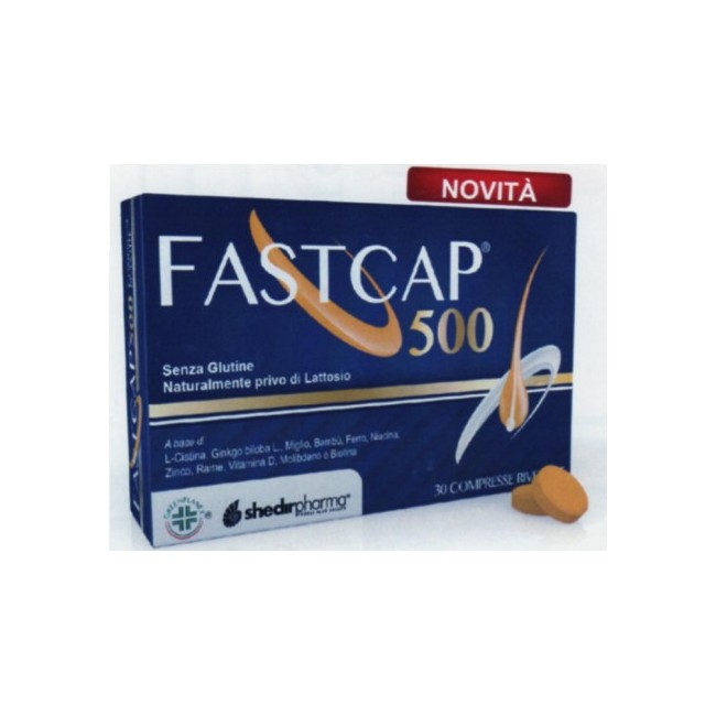 Fastcap 500 30 compresse rivestite integratore anticaduta