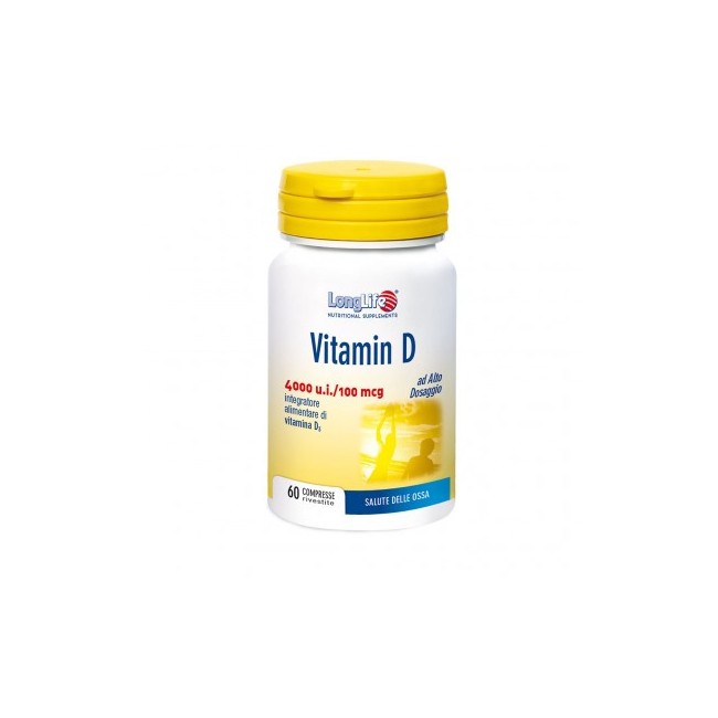 Longlife vitamin d 4000ui 60 compresse integratore alimentare Longlife vitamin d 4000ui 60 compresse integratore alimentare