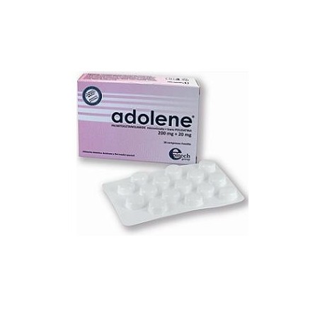 Adolene 200mg+20mg 30 Compresse Adolene 200mg+20mg 30 Compresse