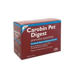 Carobin pet digest granulato 30 buste mangime complementare